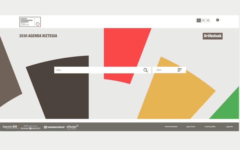 Garapen Jasangarrirako Helburuen 3.900 kontzeptu kontsultatu daitezke orain 2030 Agenda Hiztegian